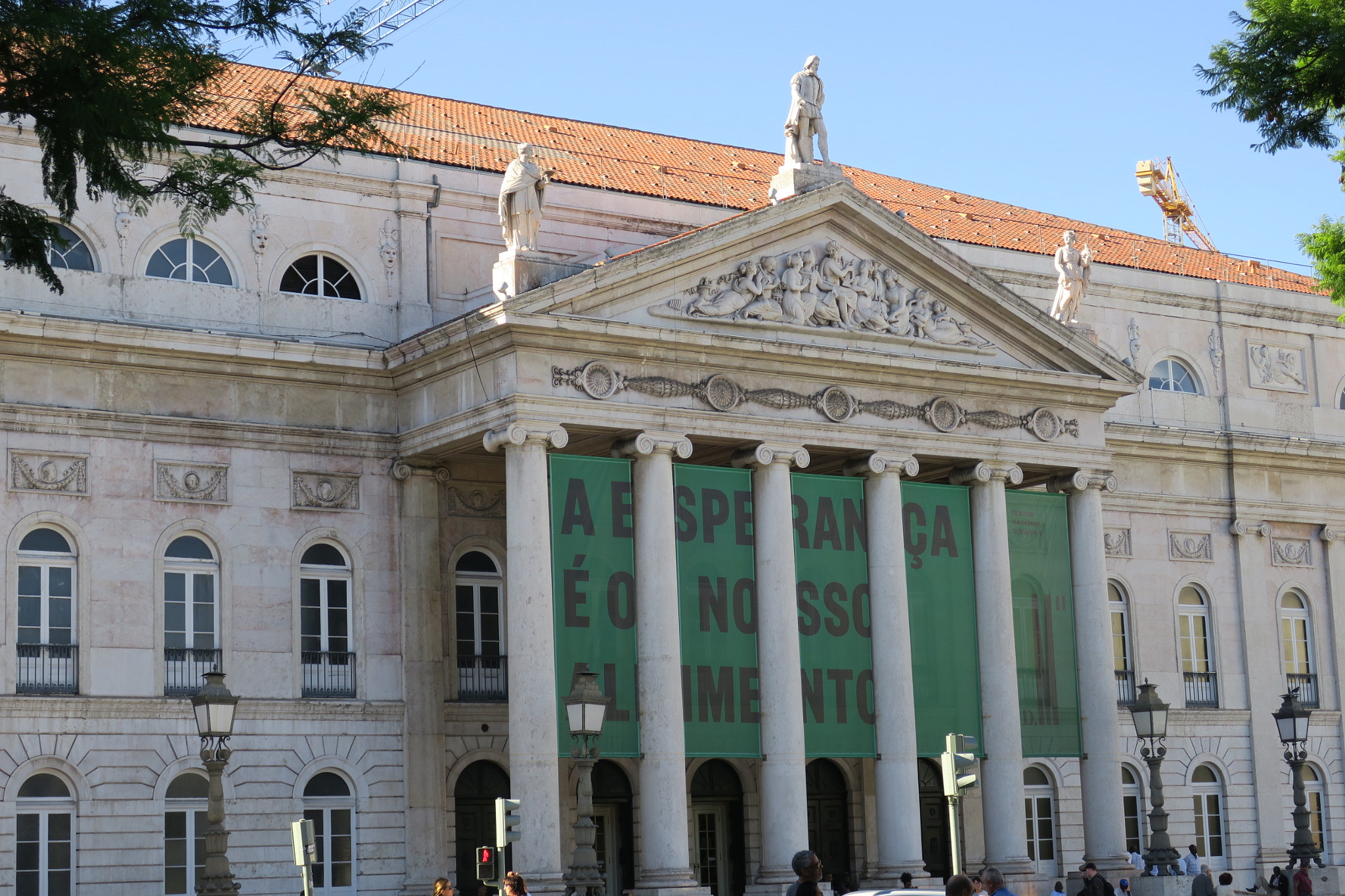 Canon PowerShot G9 X sample photo. Teatro nacional dona maria ii photography