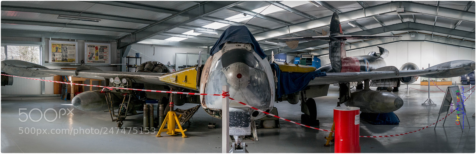 Samsung NX300 sample photo. De havilland venom f.b photography