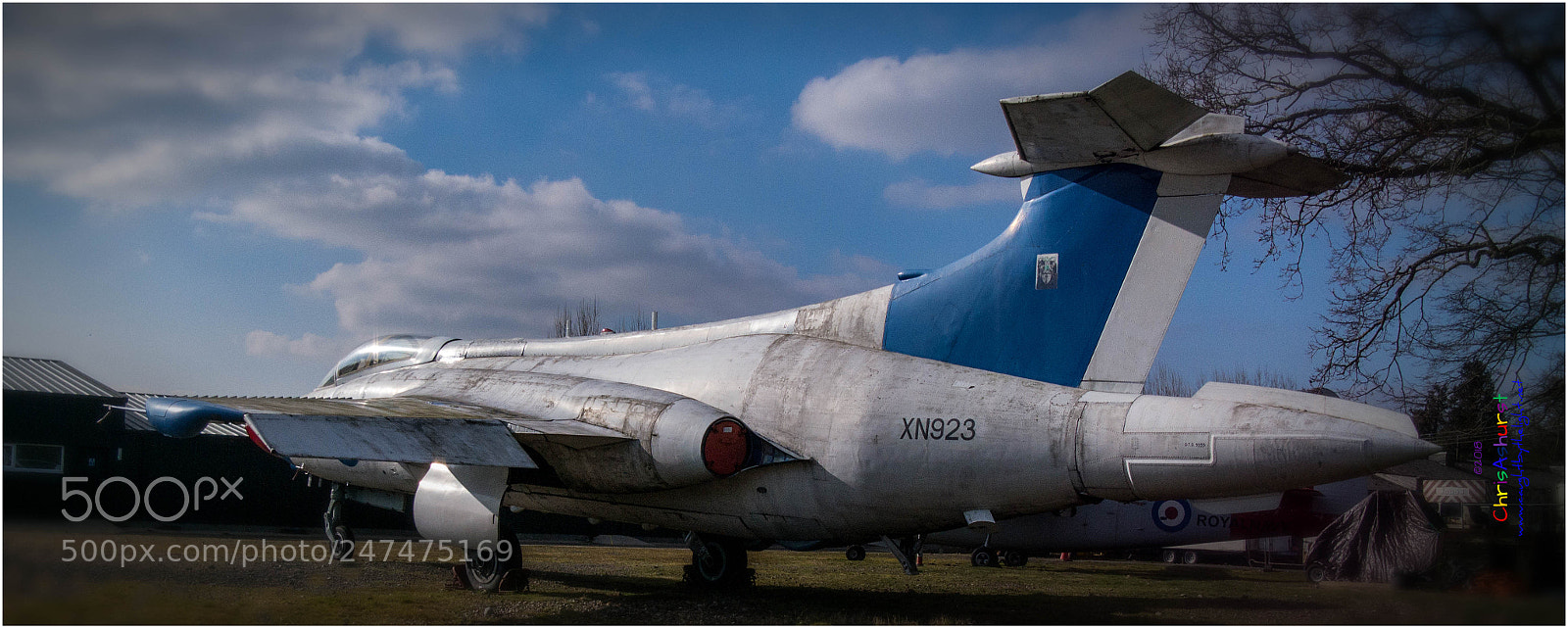 Samsung NX300 sample photo. Blackburn buccaneer s.1 gatwick photography