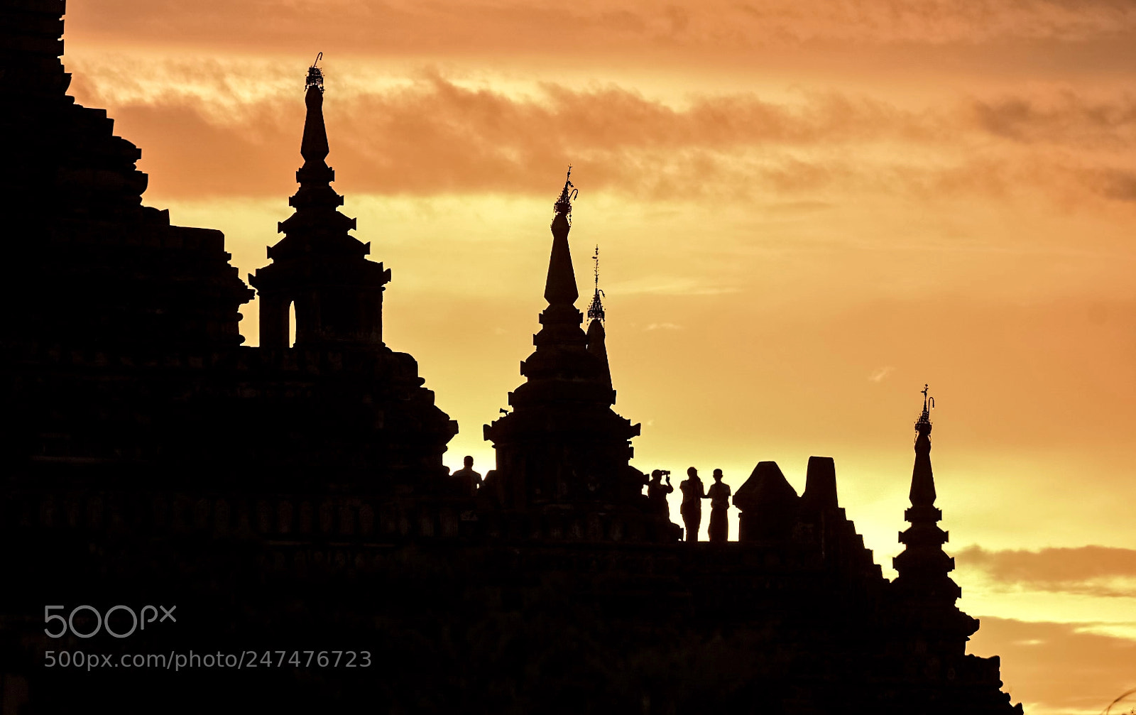 Nikon D7200 sample photo. Bagan sunset photography