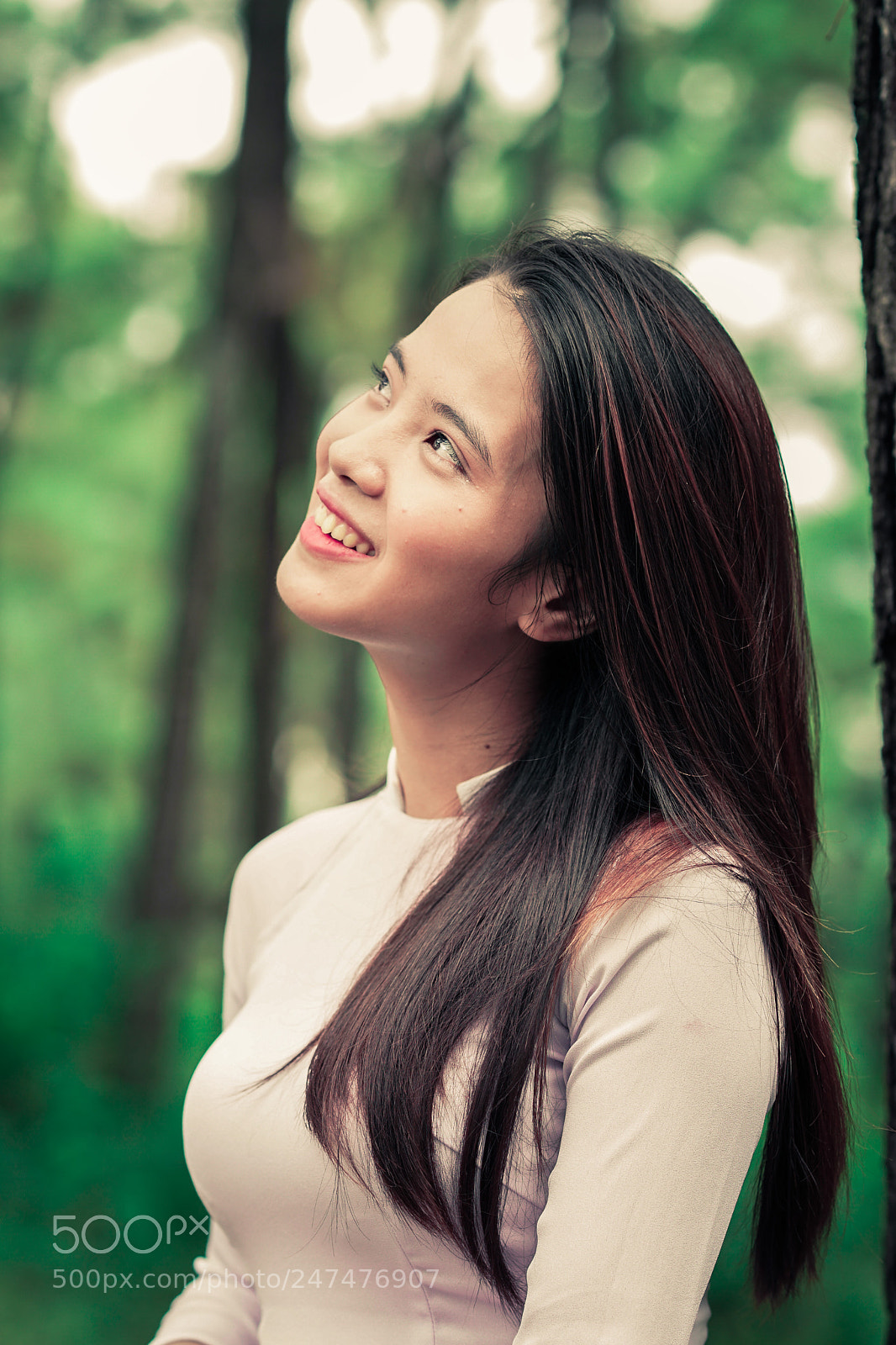 Sony a7 II sample photo. Vietnamese in ao dai photography