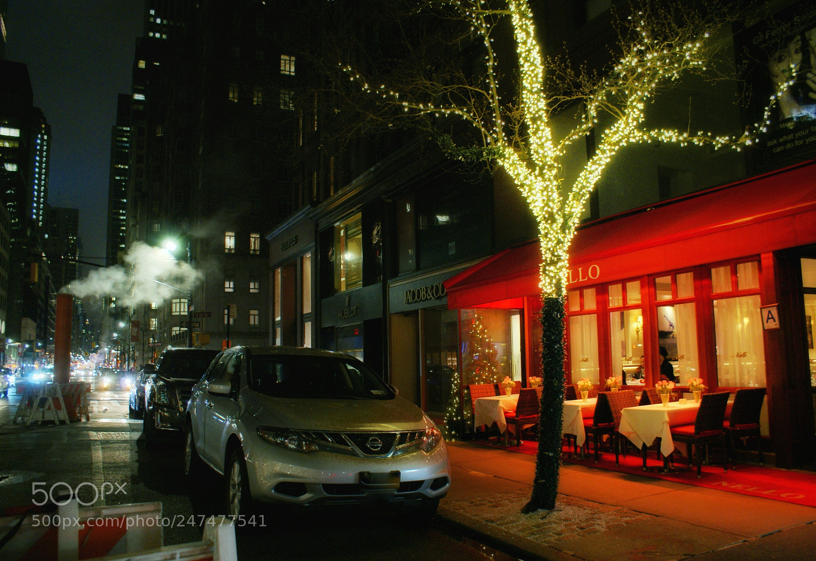 Sony Alpha DSLR-A200 sample photo. New york night photography