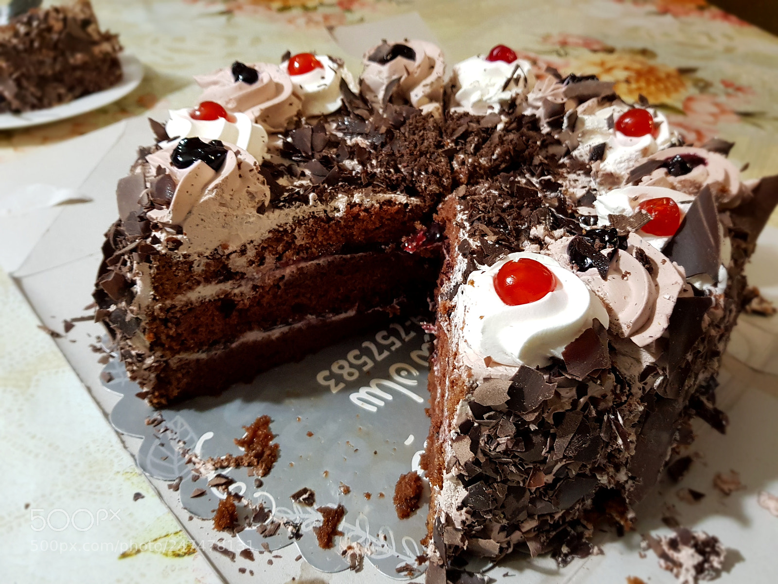 Samsung Galaxy S8 sample photo. Tasty cake photography