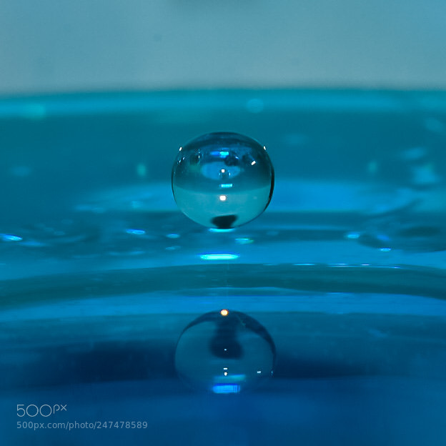 Nikon D7200 sample photo. Water drop photography