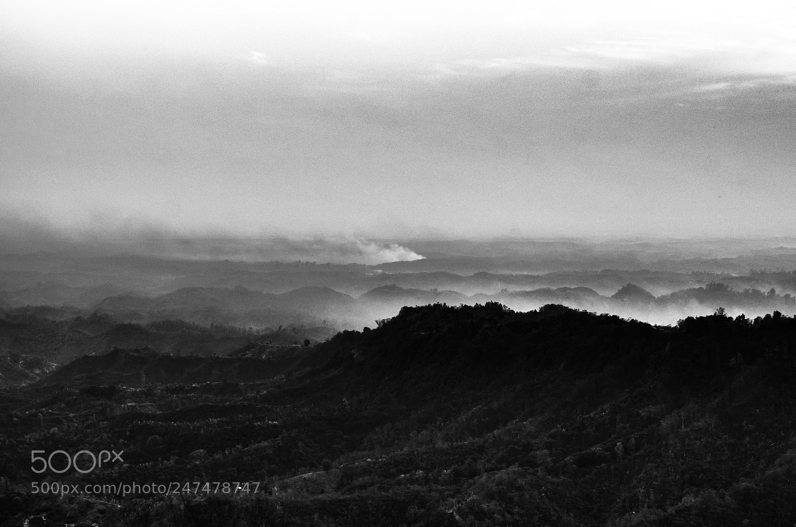 Nikon D5100 sample photo. Mountains at dusk 02 photography