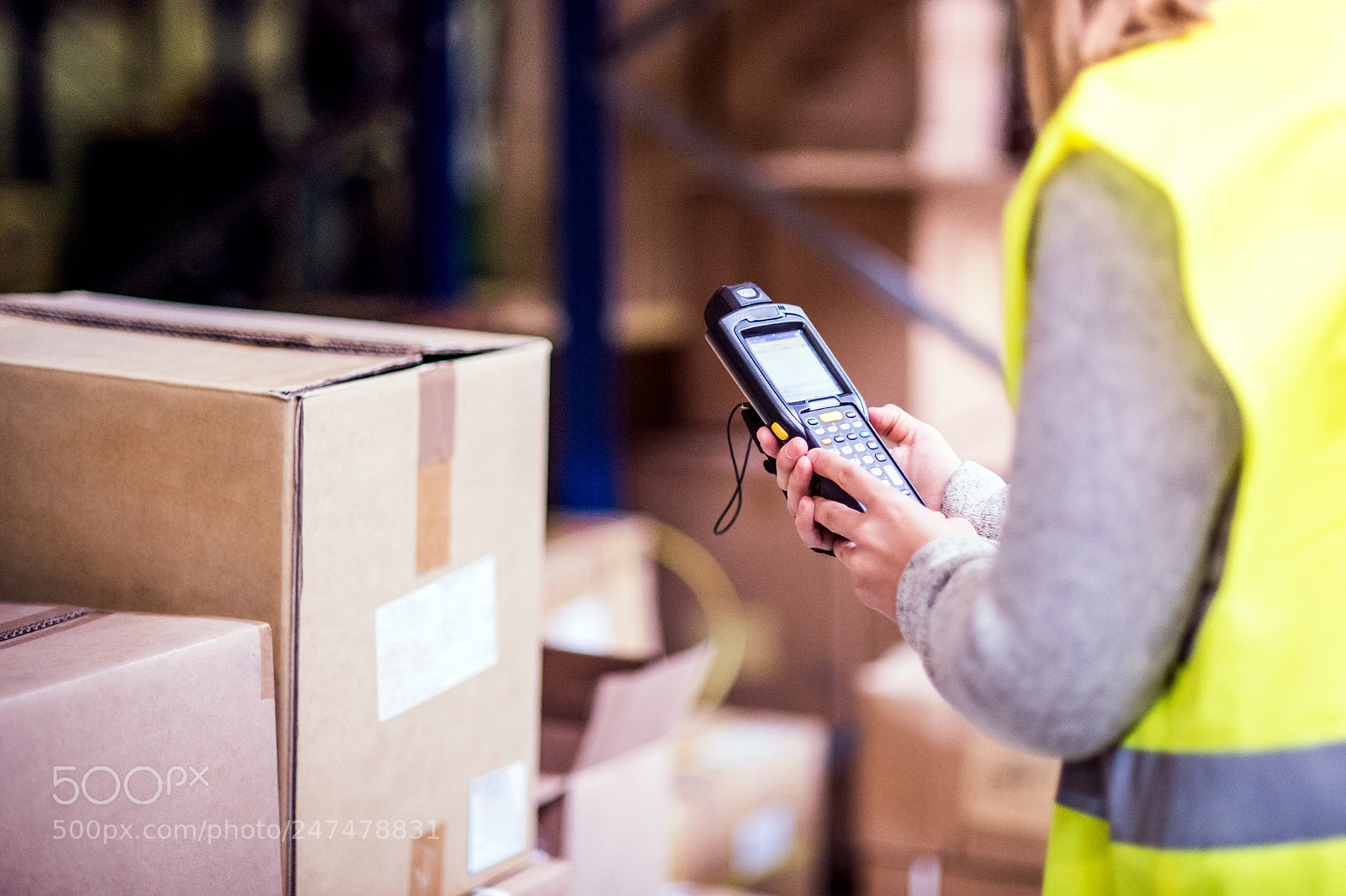Nikon D4S sample photo. Warehouse woman worker with photography
