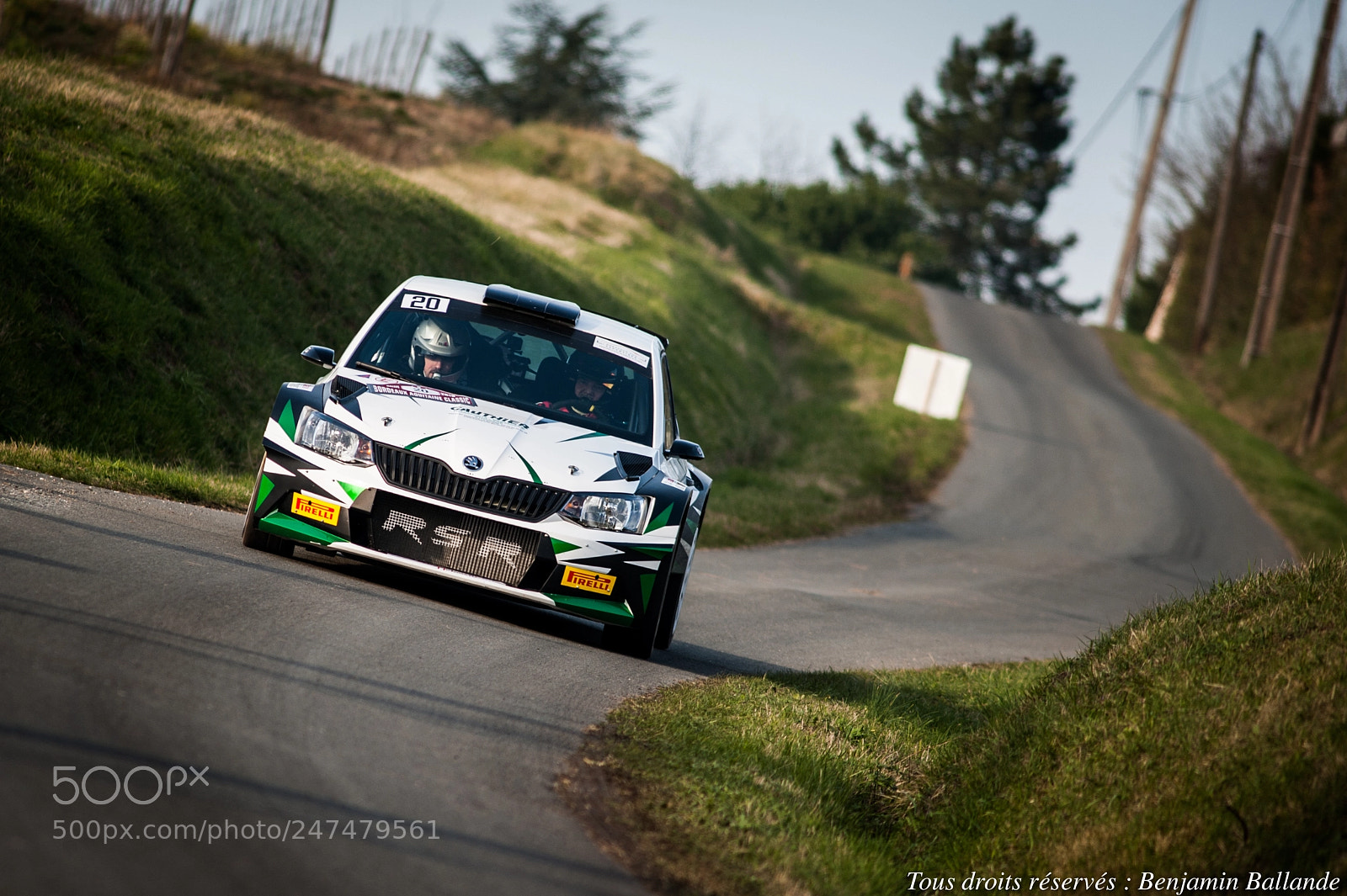Nikon D700 sample photo. Skoda fabia rally bordeaux photography