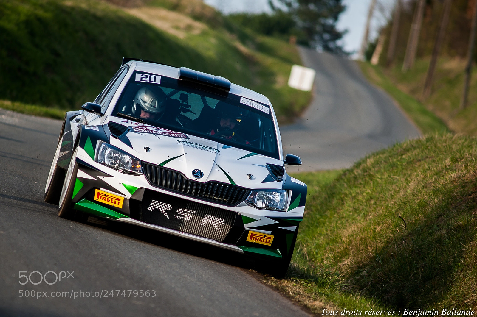 Nikon D700 sample photo. Skoda fabia rally bordeaux photography