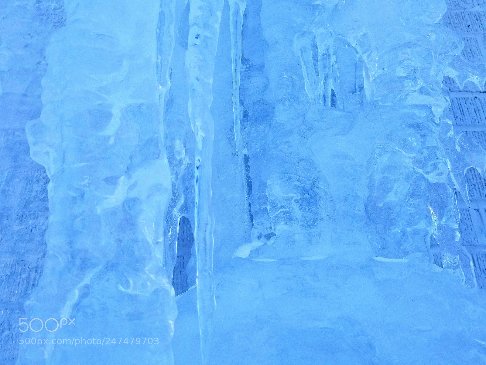 Samsung Galaxy S8+ sample photo. Blue ice 3 photography