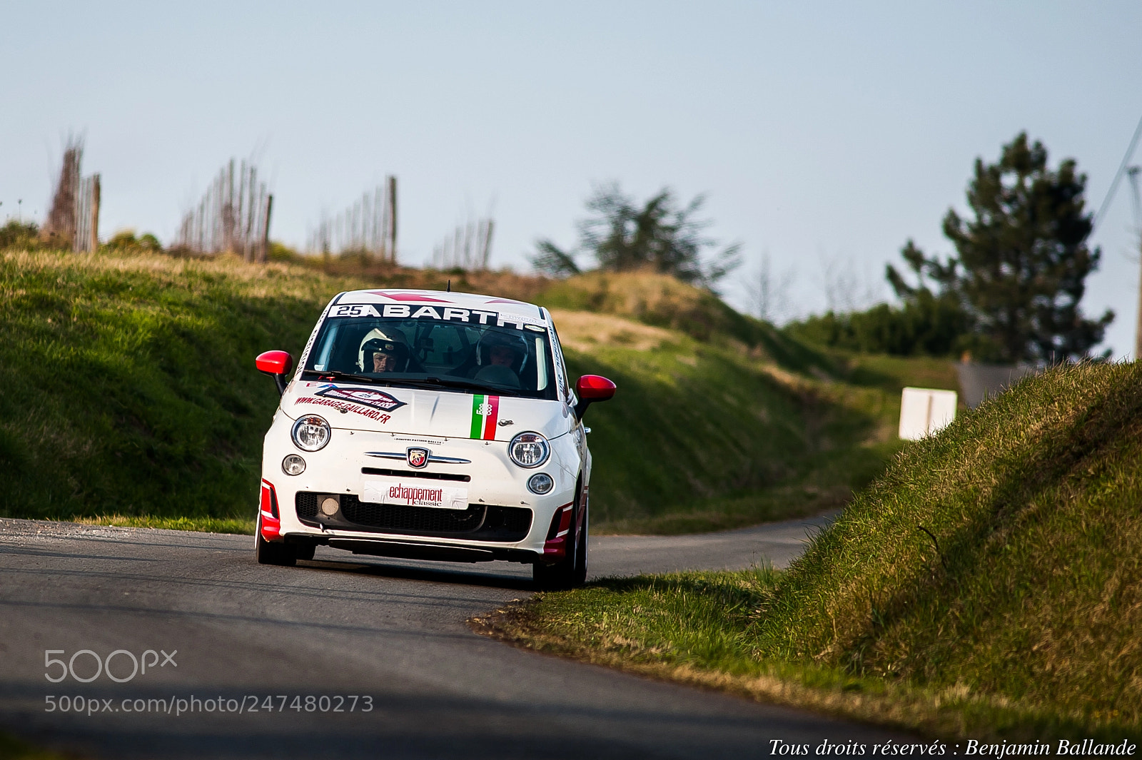 Nikon D700 sample photo. Fiat abarth rally bordeaux photography