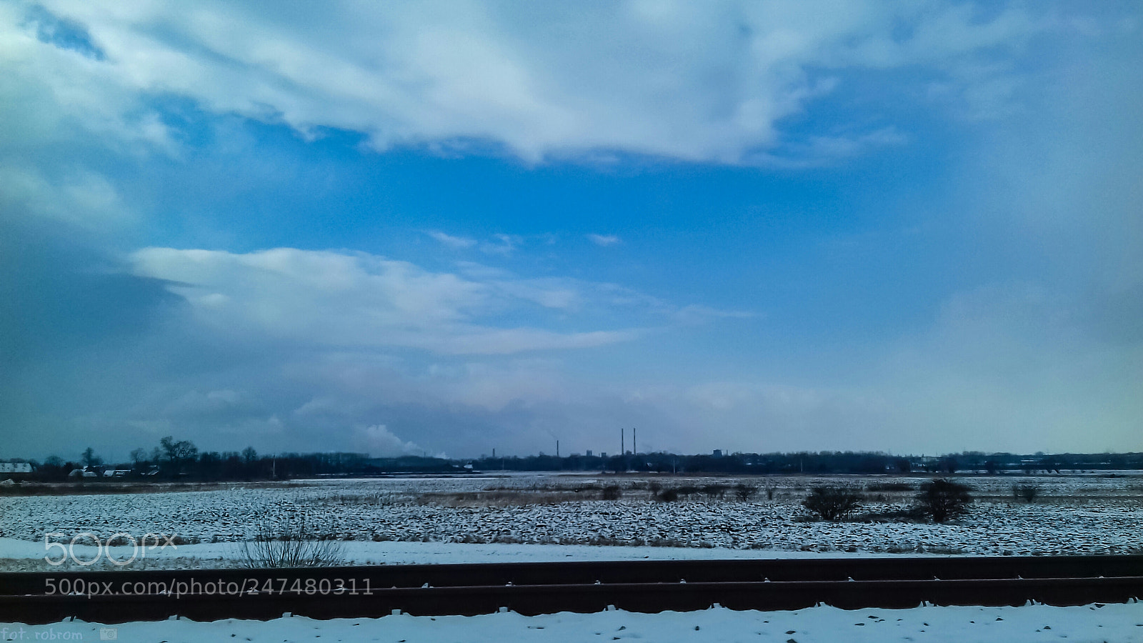 Samsung Galaxy J3(2016) sample photo. Winter clouds photography