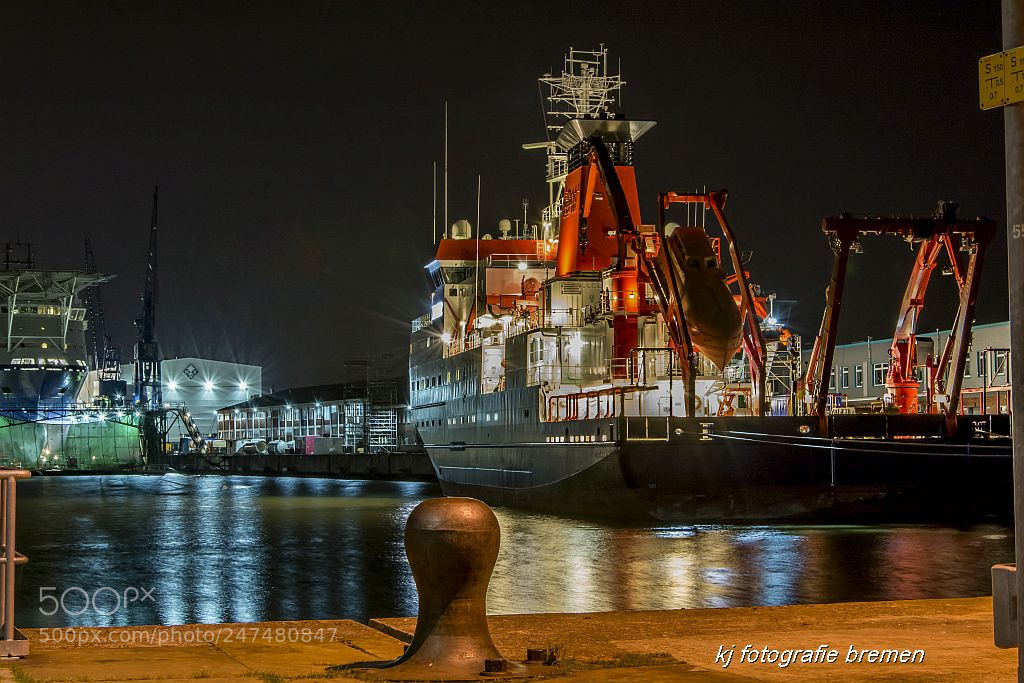 Nikon D7100 sample photo. Bremerhaven, hafen photography