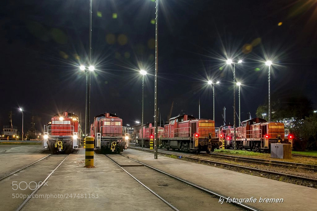 Nikon D7100 sample photo. Bremerhaven, dieselloks photography