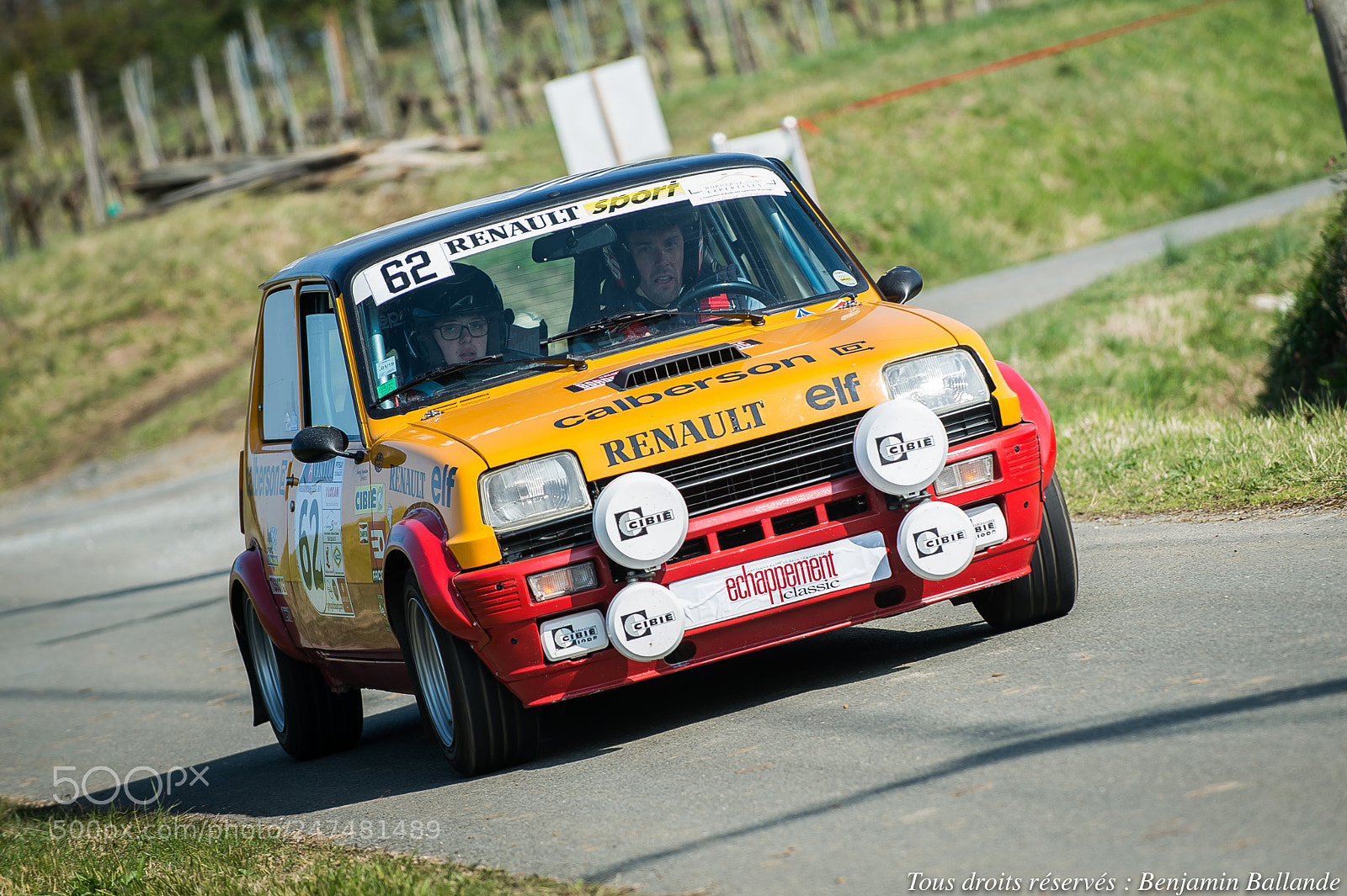 Nikon D4 sample photo. Renault r5 rally bordeaux photography