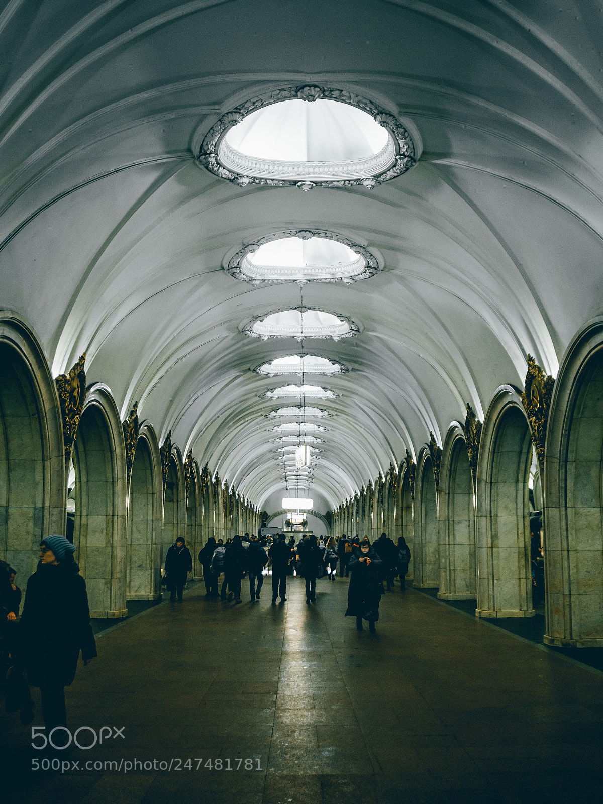 Panasonic Lumix DC-GH5 sample photo. Moscow metro photography
