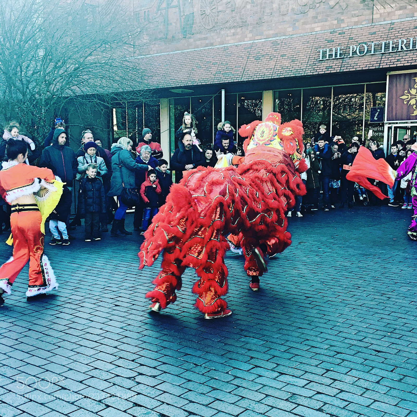 Apple iPhone 6s sample photo. Lion dance in stoke photography