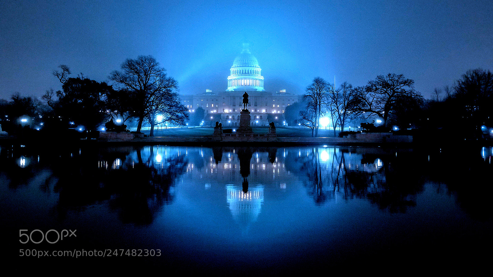Samsung Galaxy S8 sample photo. Capitol building reflecting pool photography