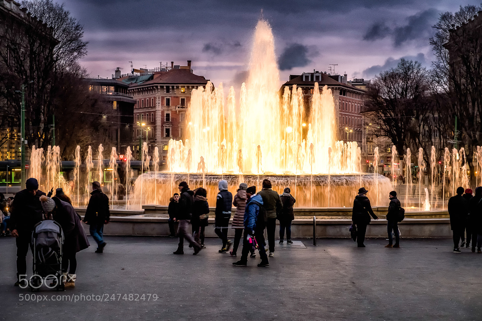 Fujifilm X-Pro2 sample photo. The fountain of piazza photography