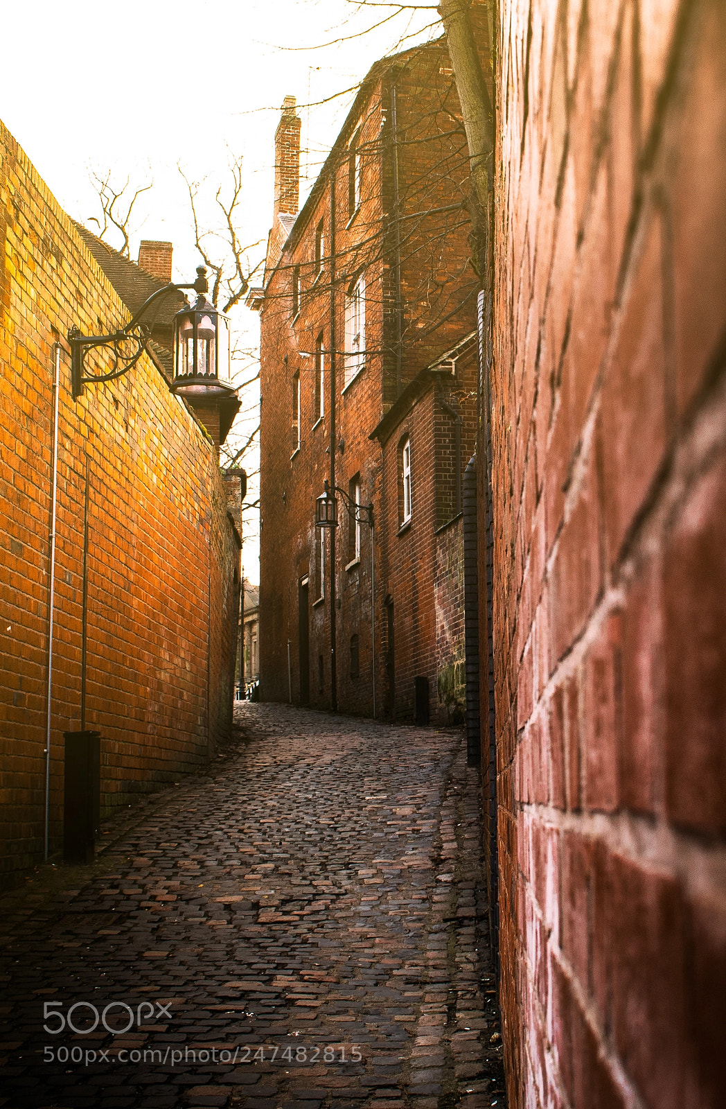 Nikon D7500 sample photo. Cobbled street in coventry photography