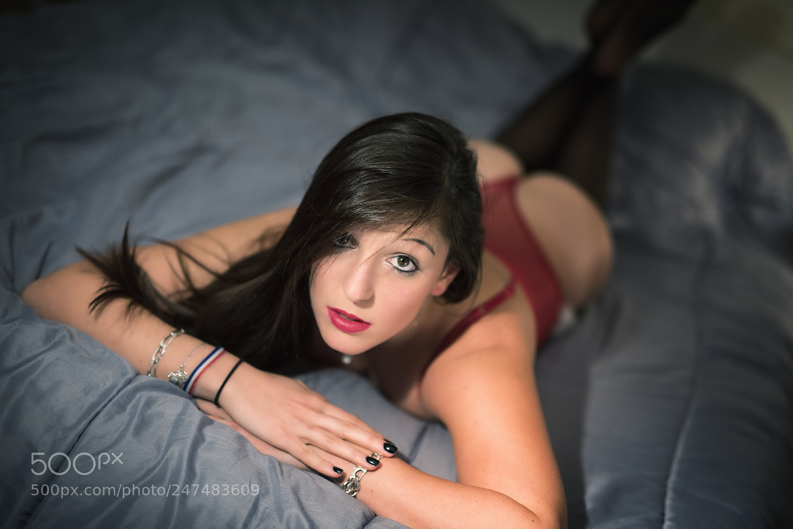 Nikon D810 sample photo. Elodie : glamour portrait photography