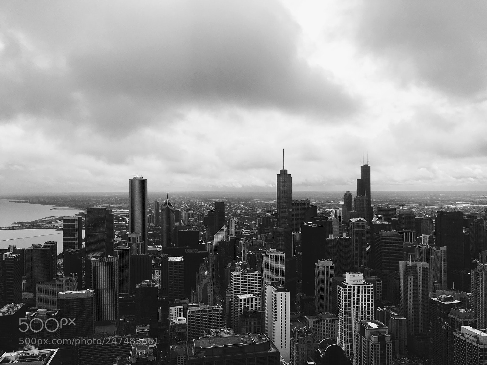 Apple iPhone 6s sample photo. B&w city photography