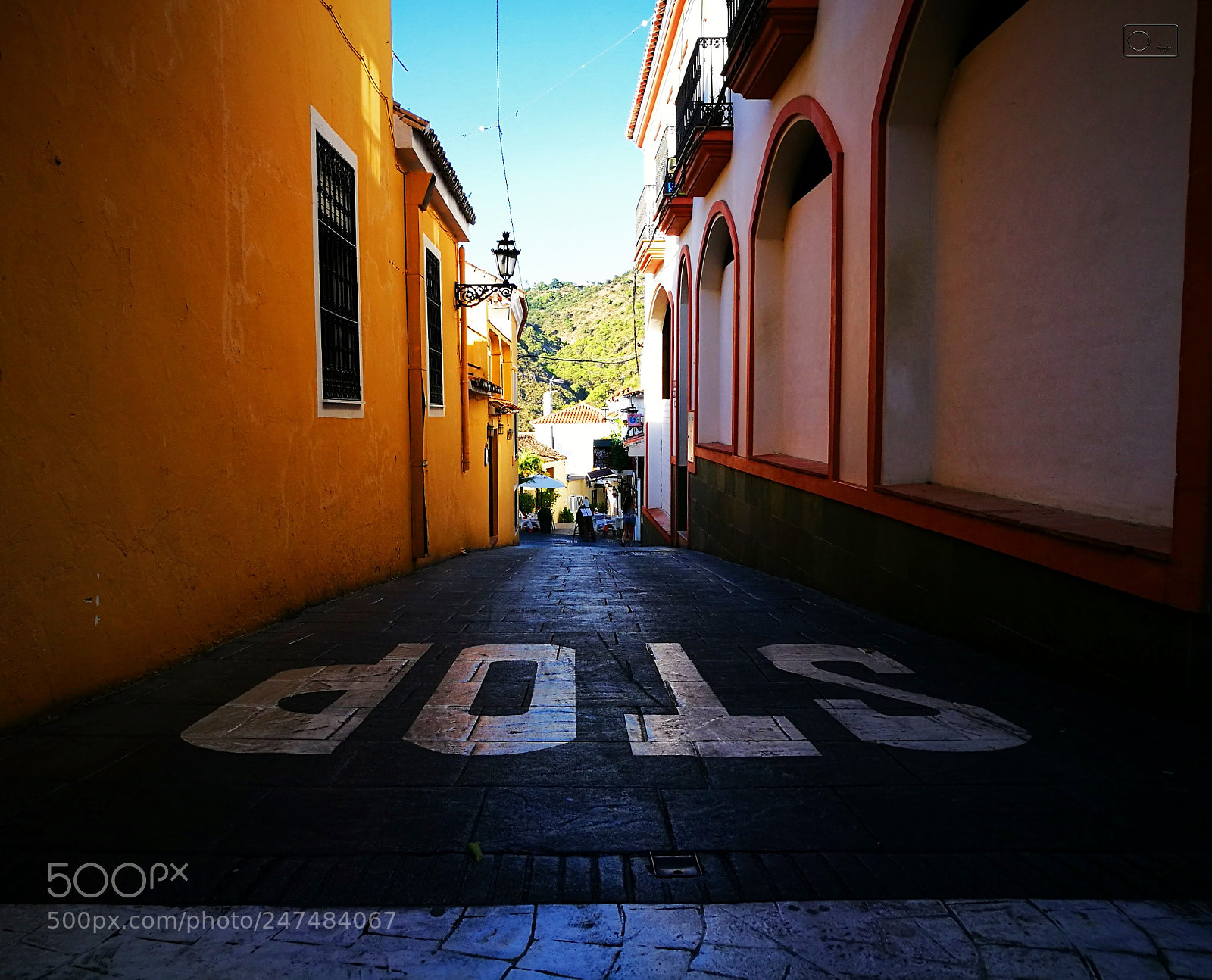 HUAWEI P9 sample photo. Benahavís painting photography