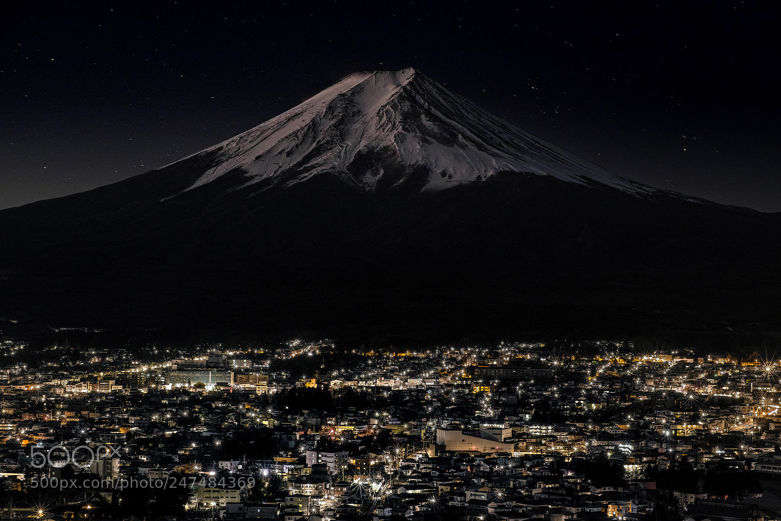 Sigma DP3 Merrill sample photo. Fujisan before the dawn photography
