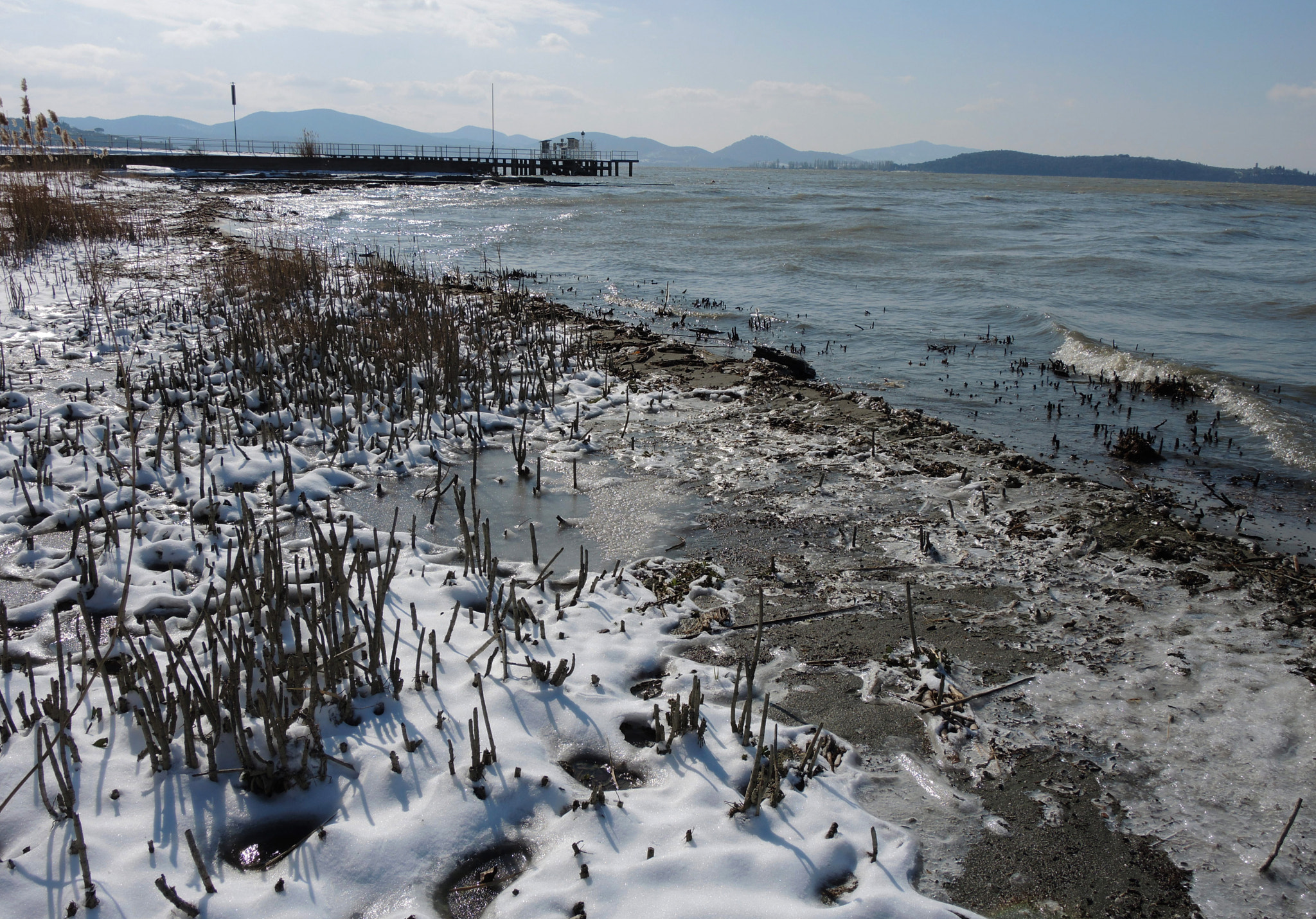 Nikon Coolpix P7800 sample photo. Il lago d'inverno photography