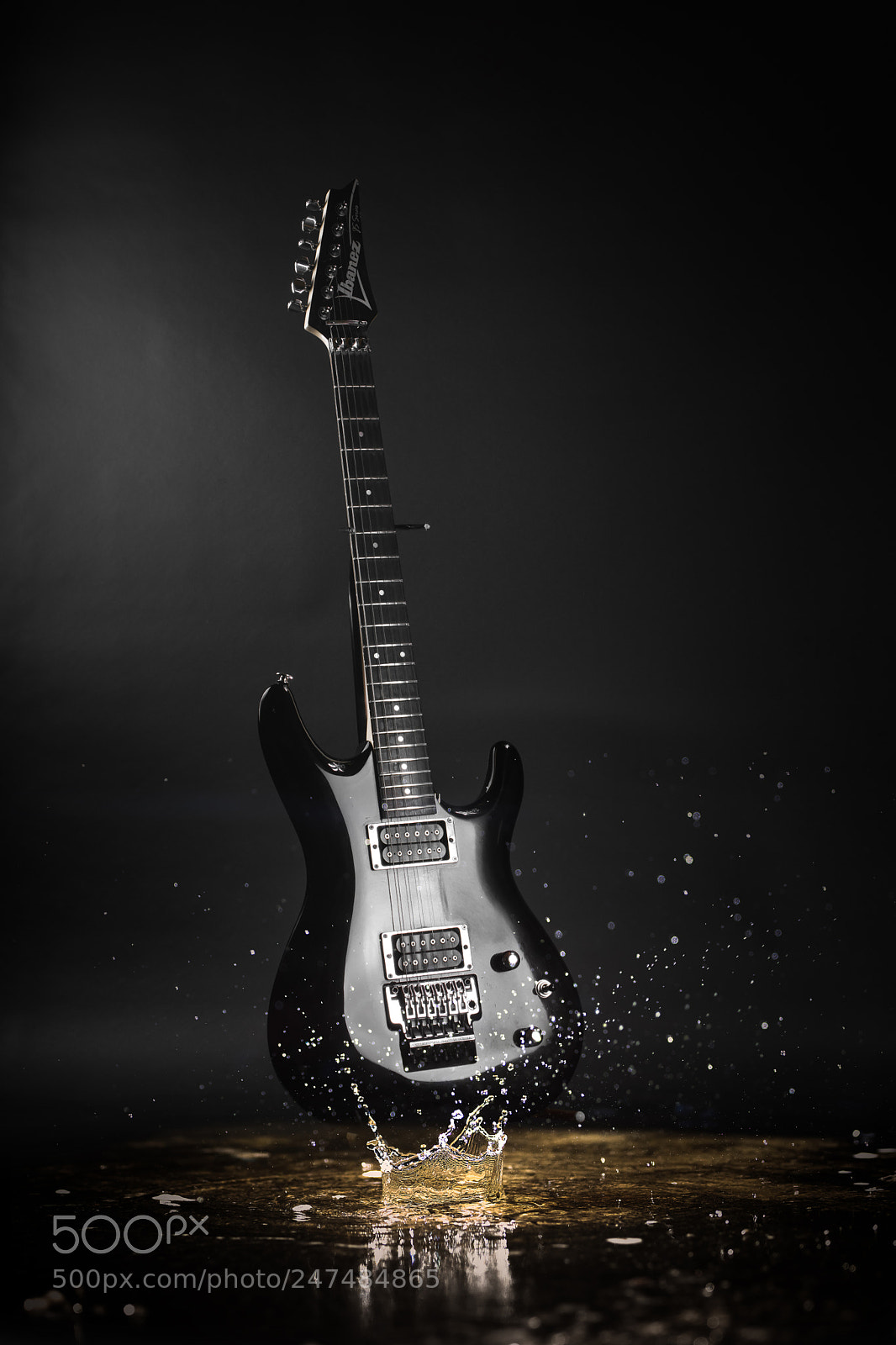 Nikon D7200 sample photo. Electric guitar photography