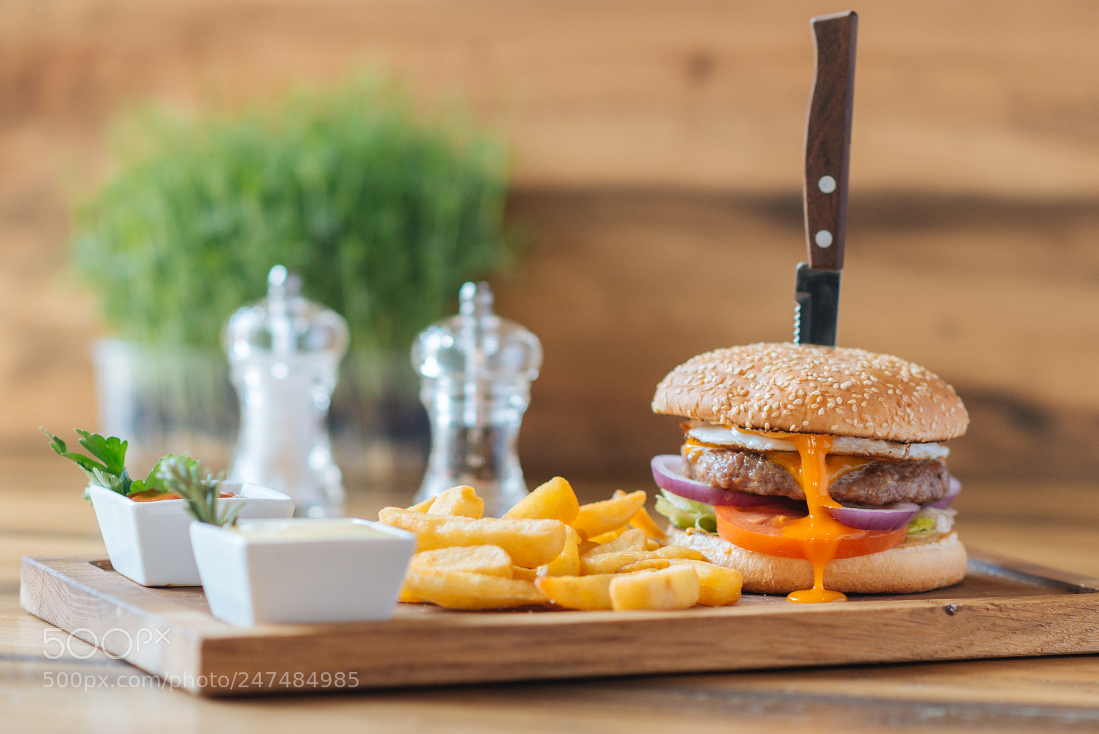 Nikon D800 sample photo. Beef burger photography