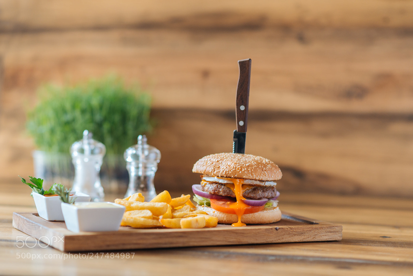 Nikon D800 sample photo. Beef burger photography