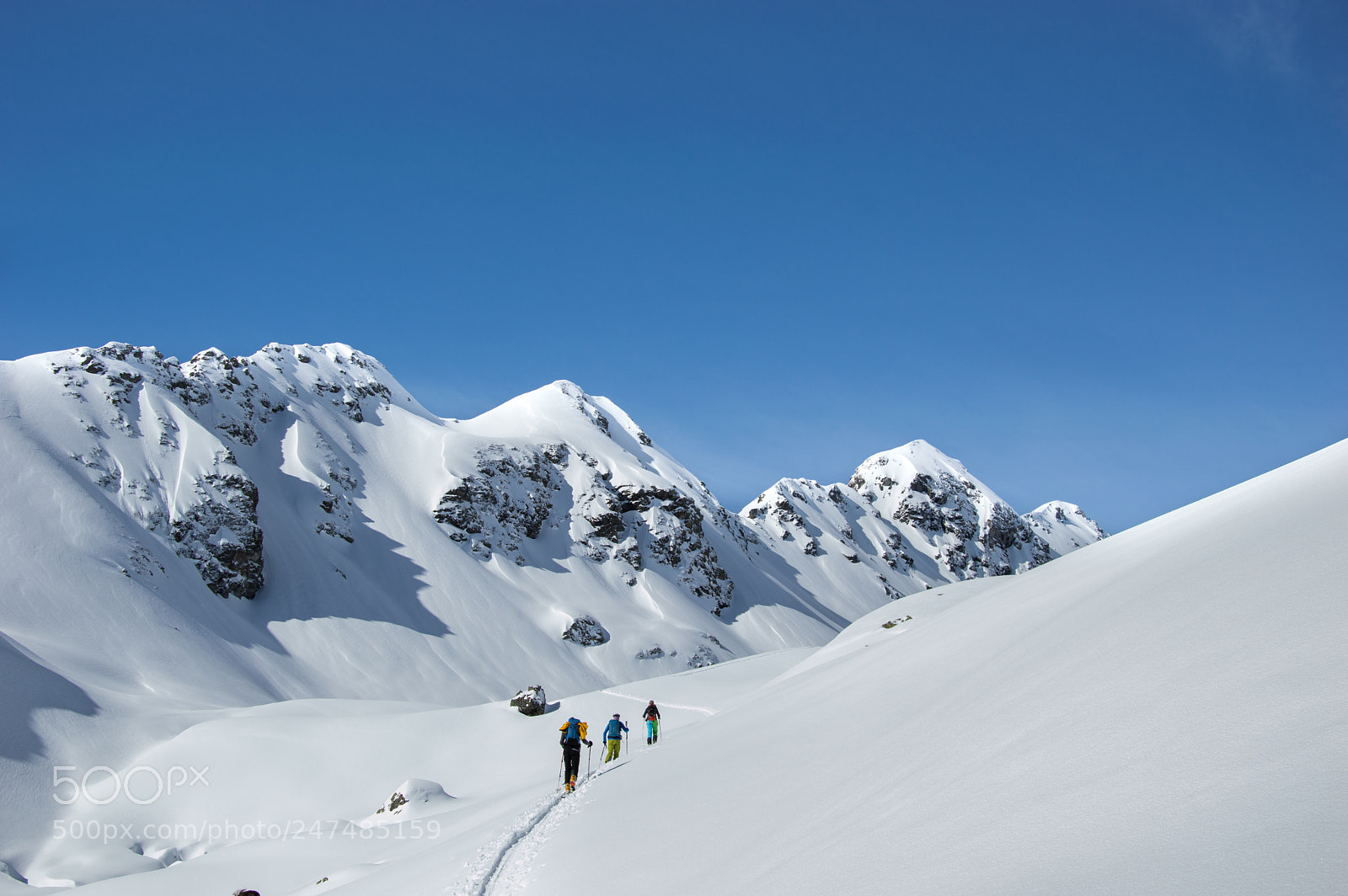 Nikon D3200 sample photo. Ski touring in austria photography