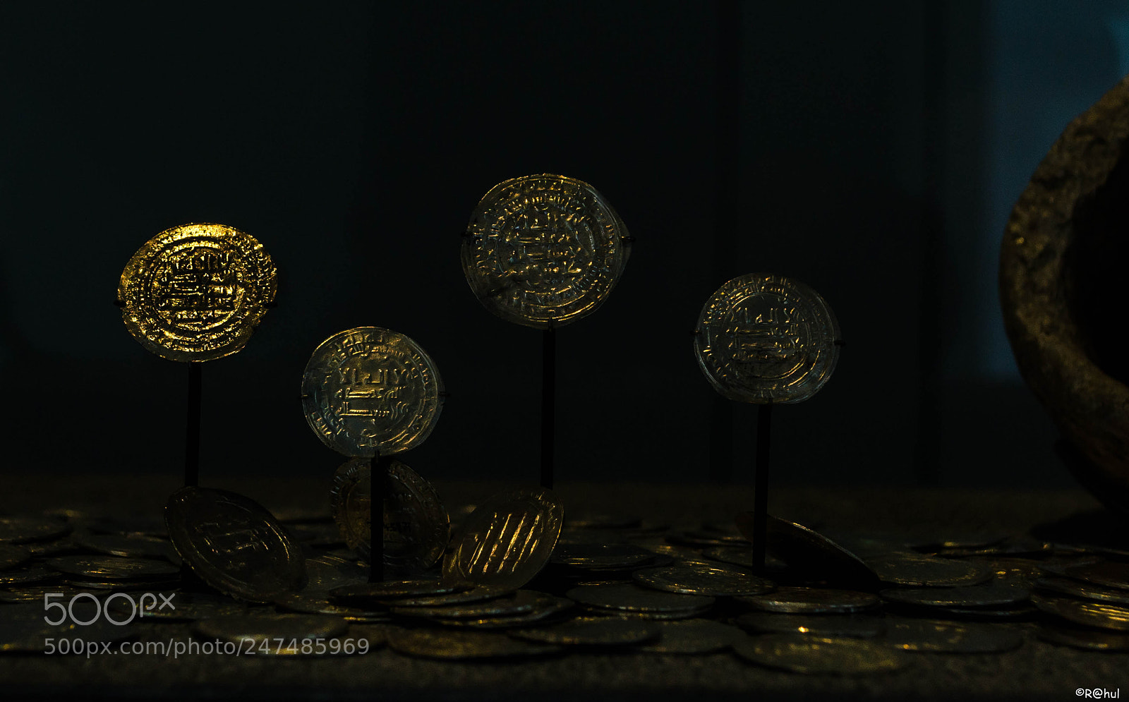 Nikon D5100 sample photo. Louvre coins photography