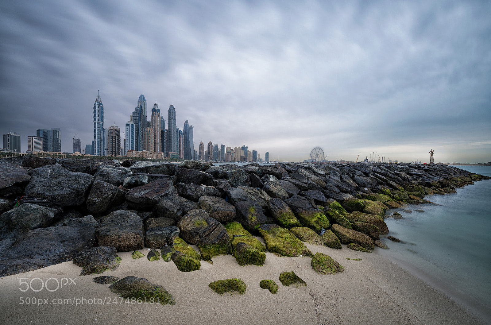Nikon D850 sample photo. Dubai marina skyline during photography