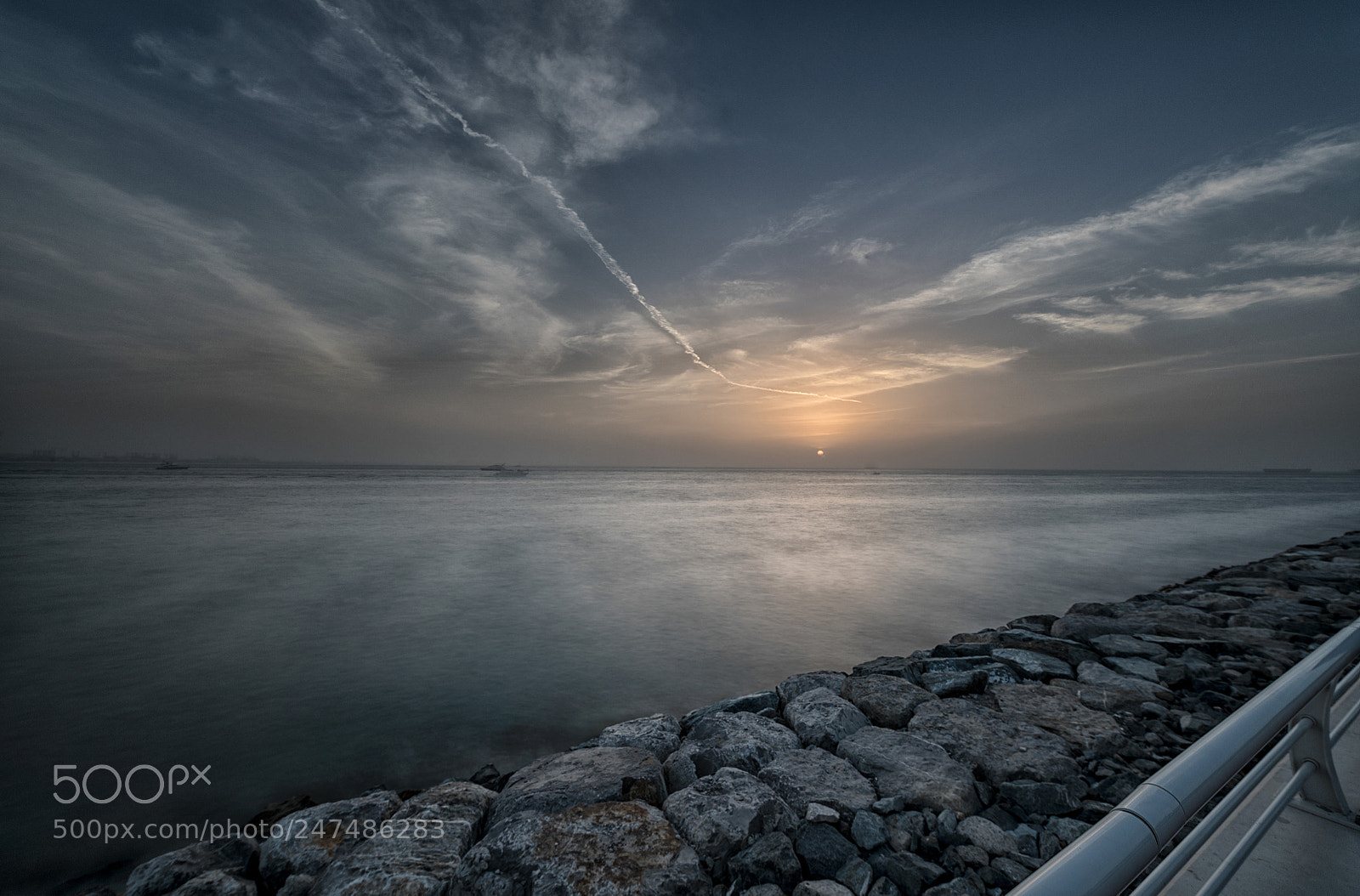 Nikon D850 sample photo. Sunset at palm jumeriah photography