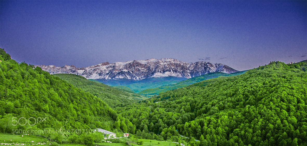 Nikon D7100 sample photo. Mountain photography