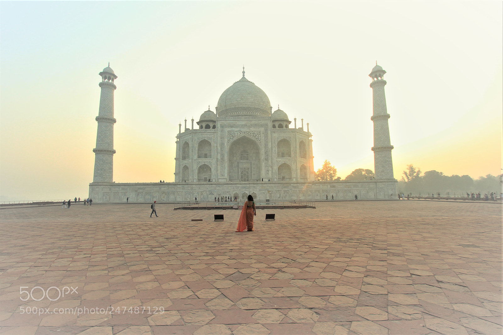 Canon EOS 600D (Rebel EOS T3i / EOS Kiss X5) sample photo. Taj during sunrise photography