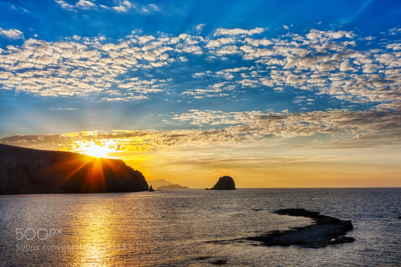 Canon EOS 40D sample photo. Sunset in milos (14066) photography
