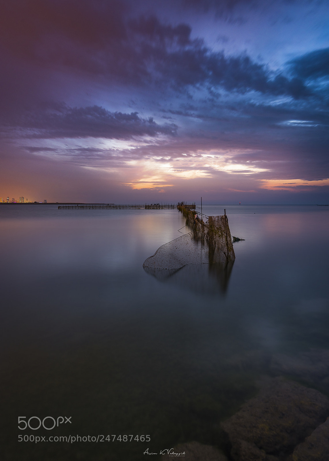 Nikon D810 sample photo. Beautiful sunset from bahrain photography