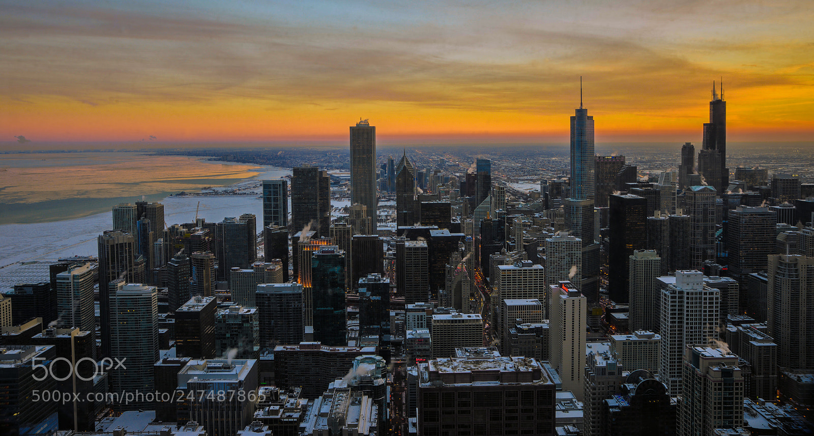 Nikon D610 sample photo. Chicago from 1000 feet (xv) photography