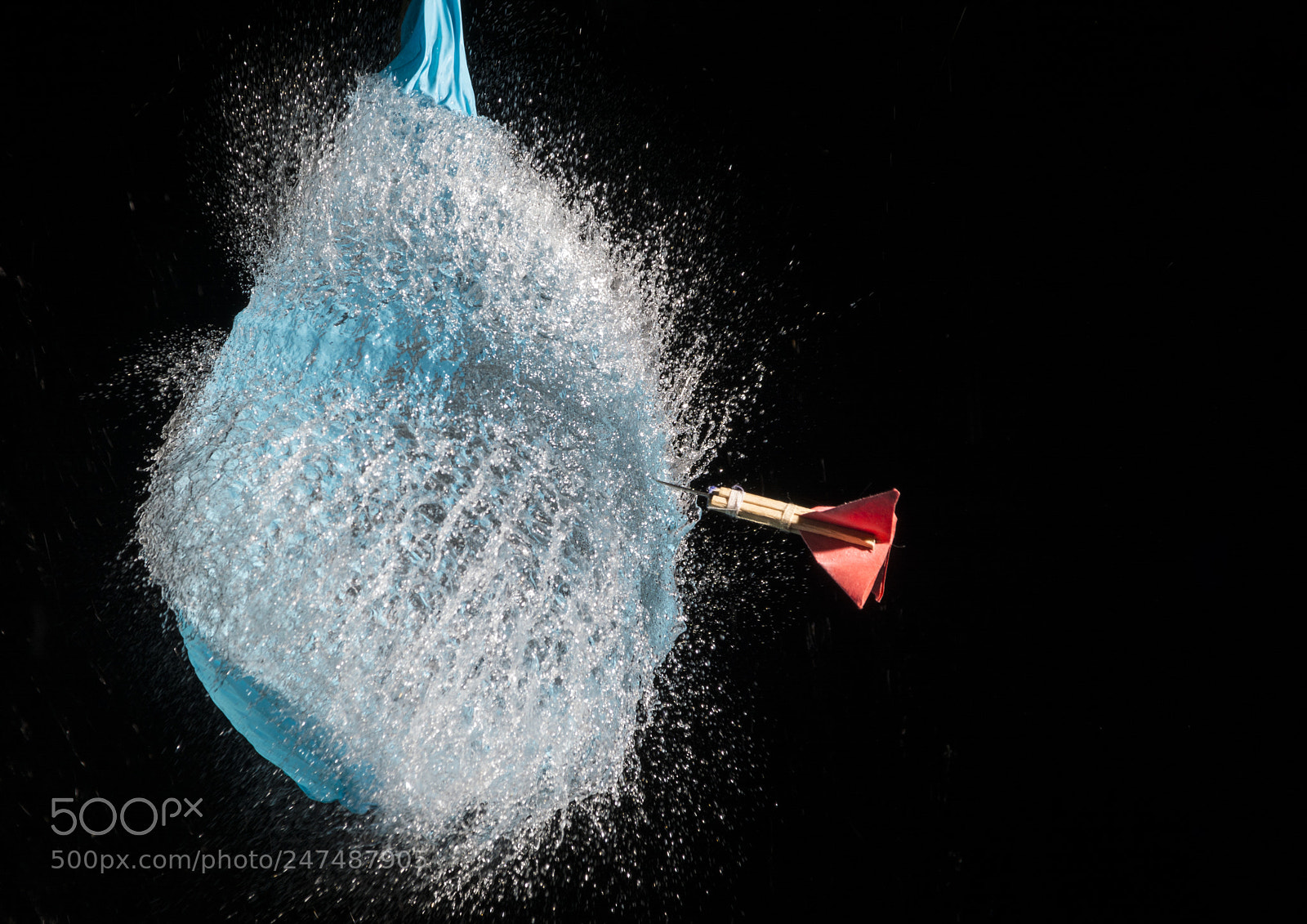 Nikon D7100 sample photo. Water burst photography