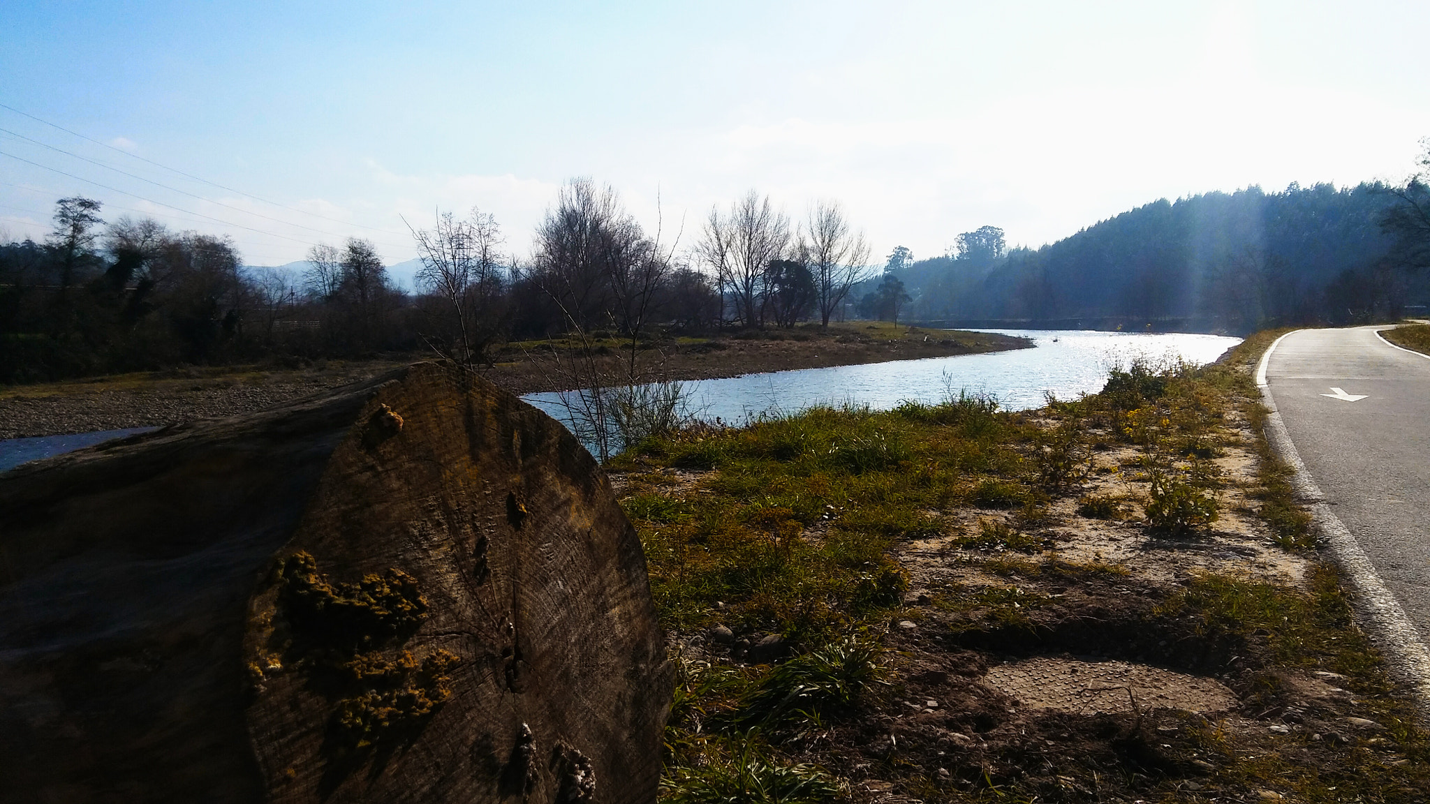 LG K10 sample photo. The river photography