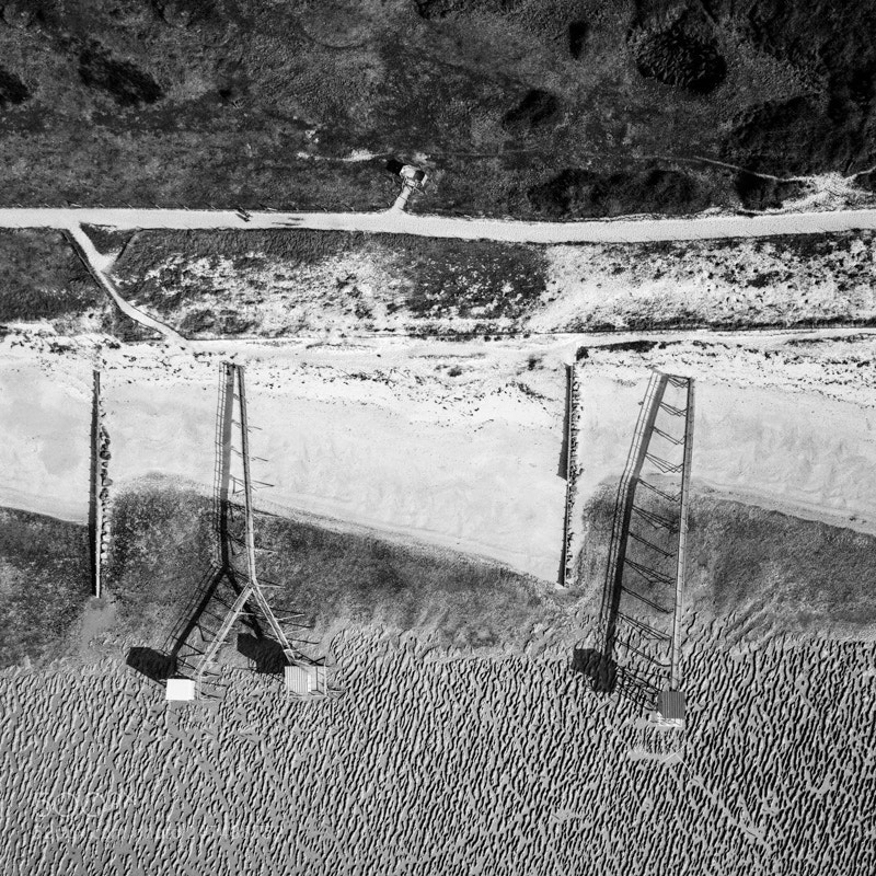 DJI FC220 sample photo. A marée basse photography