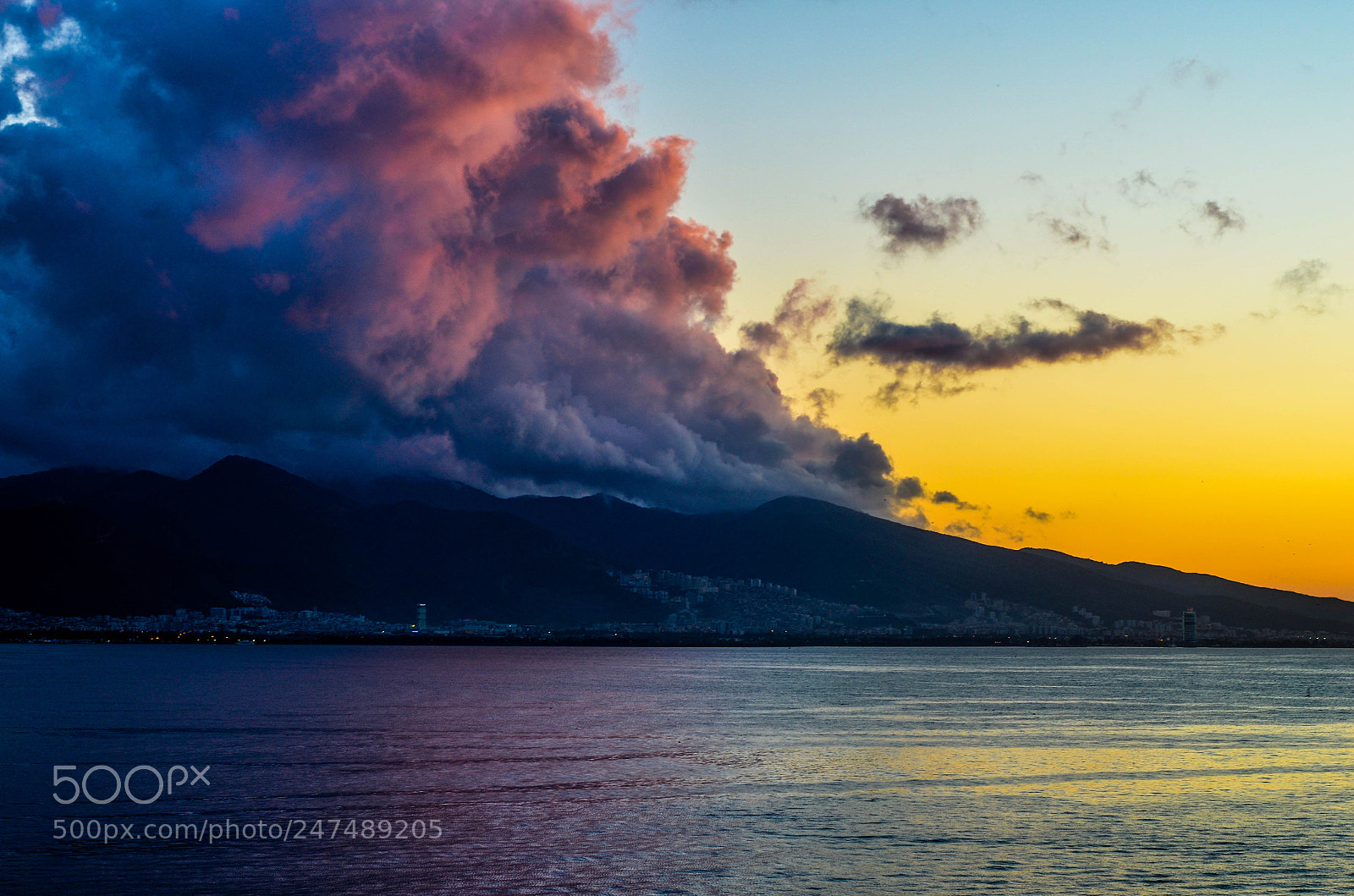 Nikon D5100 sample photo. Pink clouds photography