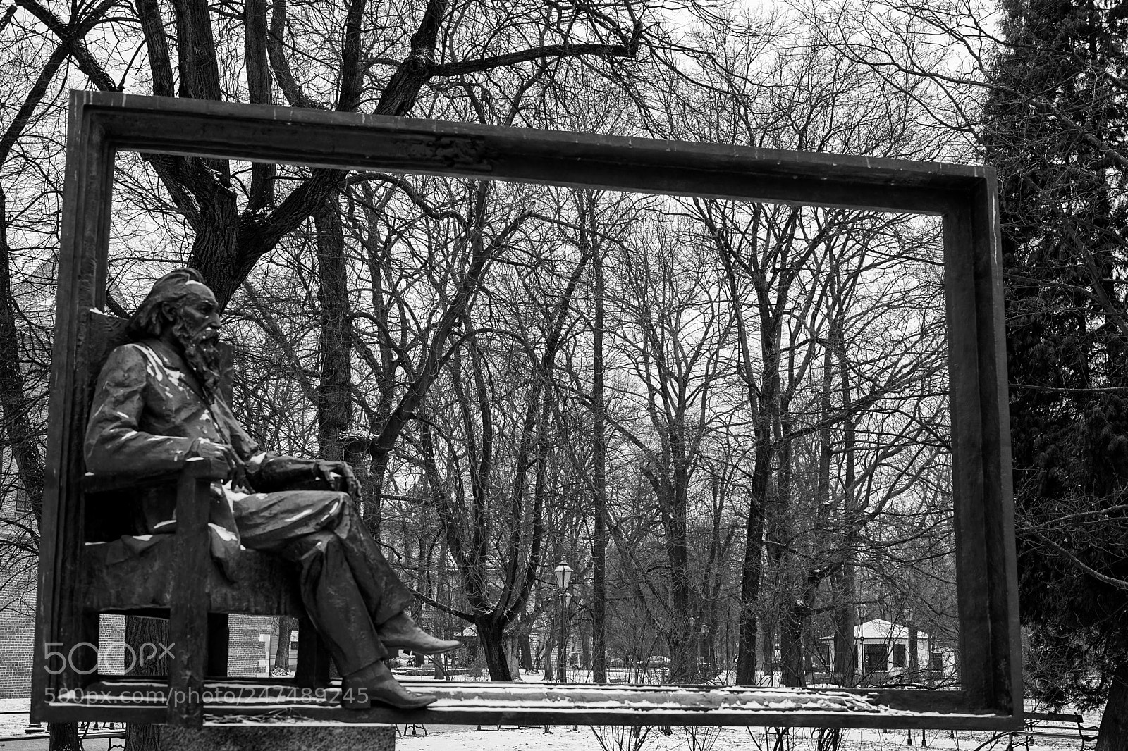 Sony a7 II sample photo. Cracow...in space-time photography