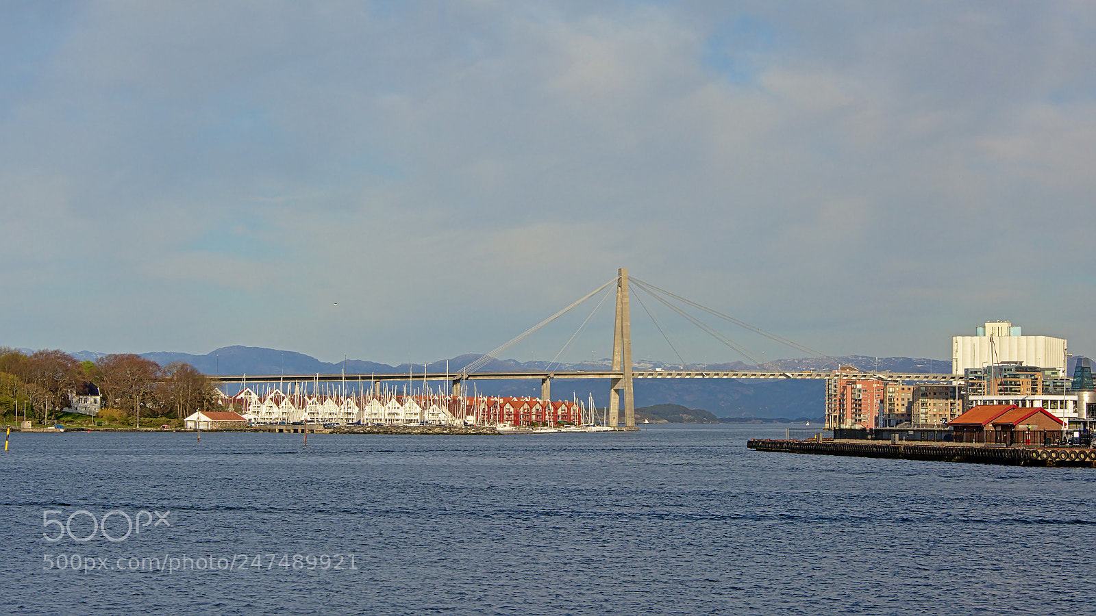 Nikon D5200 sample photo. Stavanger bridge photography