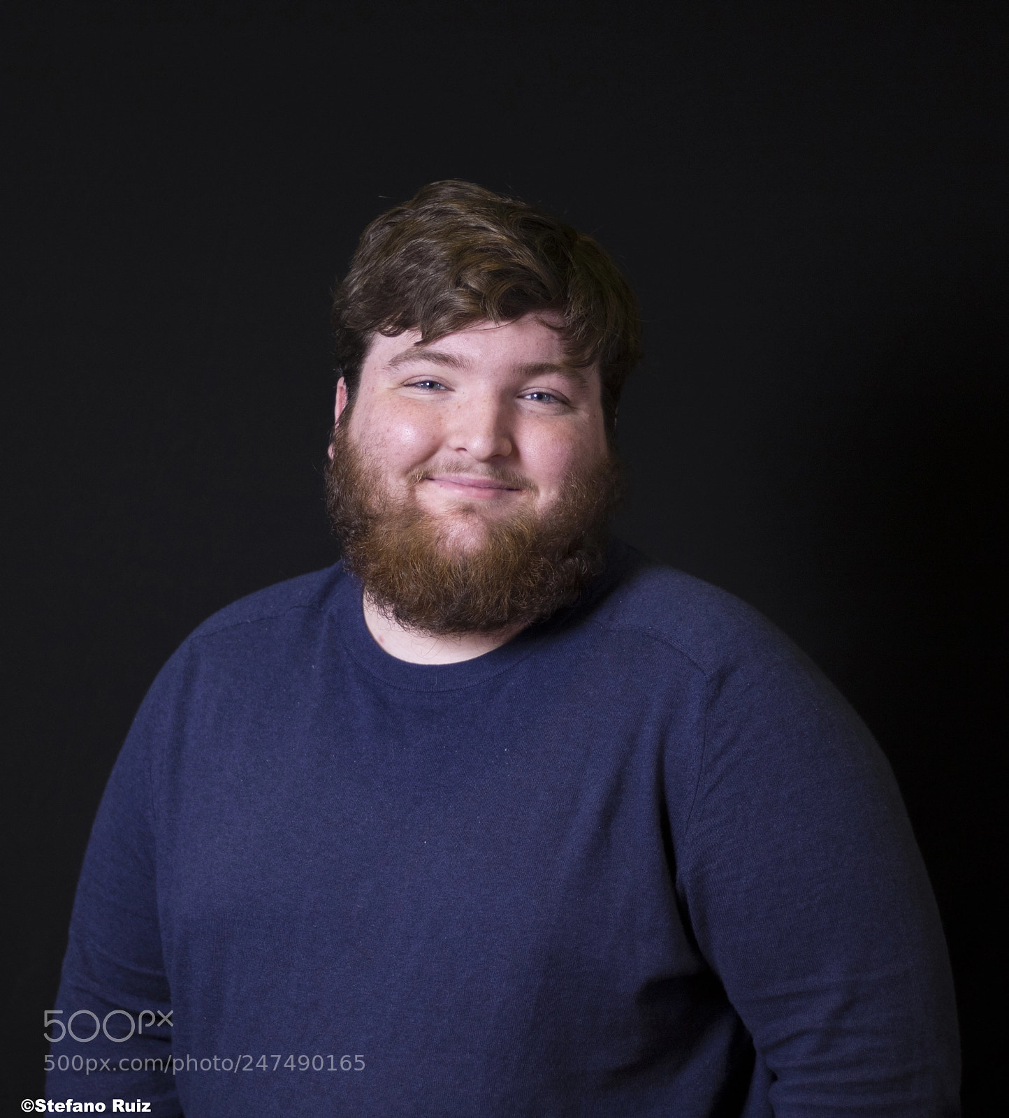 Canon EOS 750D (EOS Rebel T6i / EOS Kiss X8i) sample photo. The beard, the studio photography