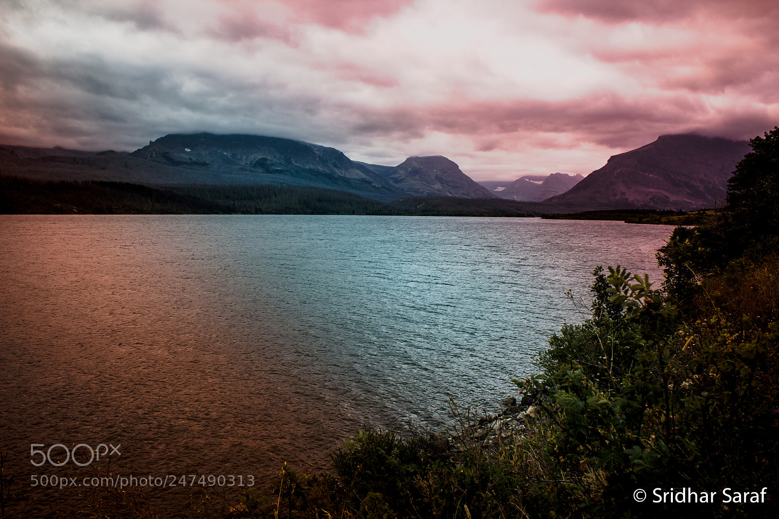 Canon EOS 550D (EOS Rebel T2i / EOS Kiss X4) sample photo. Saint mary lake, glacier photography
