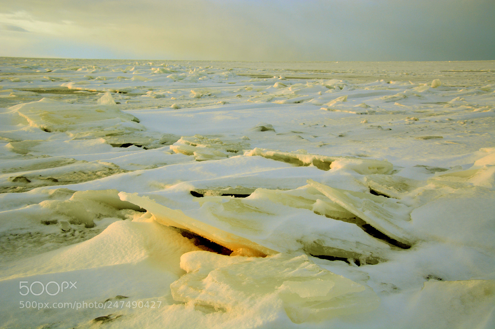 Nikon D5200 sample photo. Ice field photography