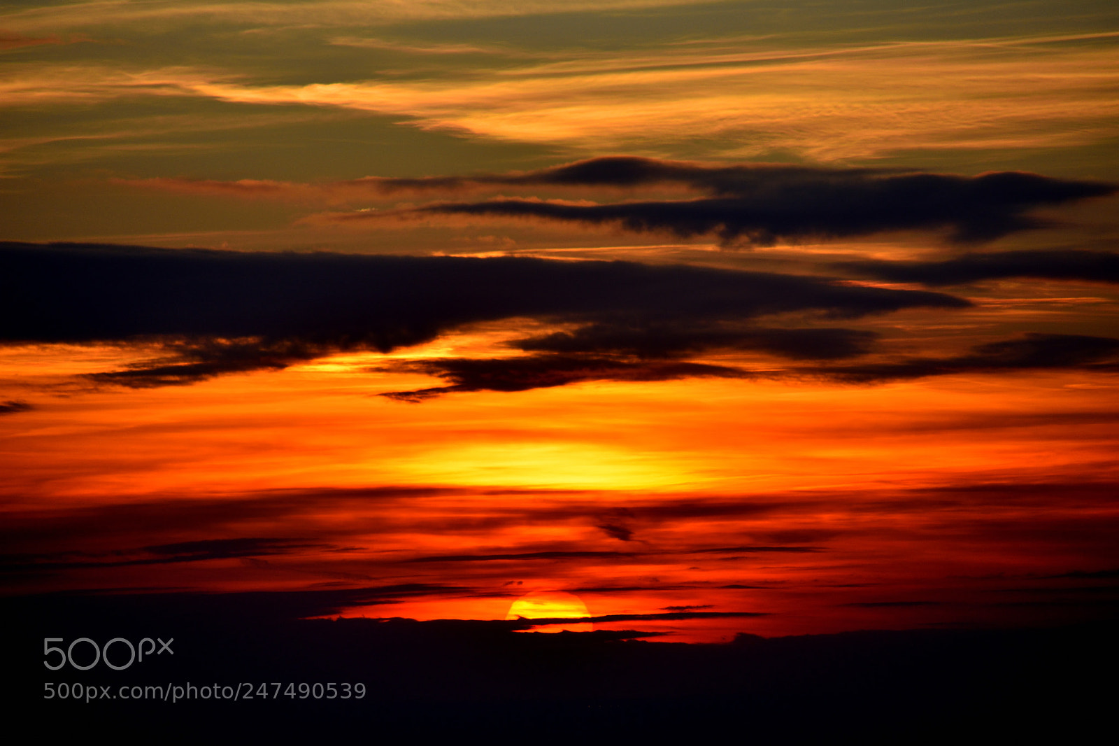 Nikon D3400 sample photo. Hidden sunset 2 photography
